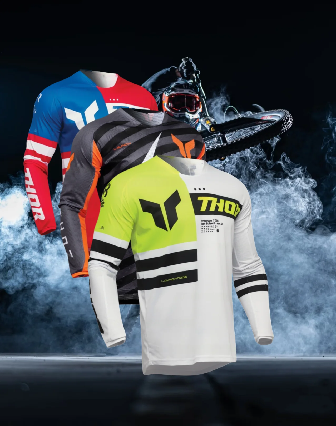 

Motocross Men Women New Moto Racing Cycling Suit Thor Summer Breathable Speed Drying Moisture Absorption Super Sports Jersey