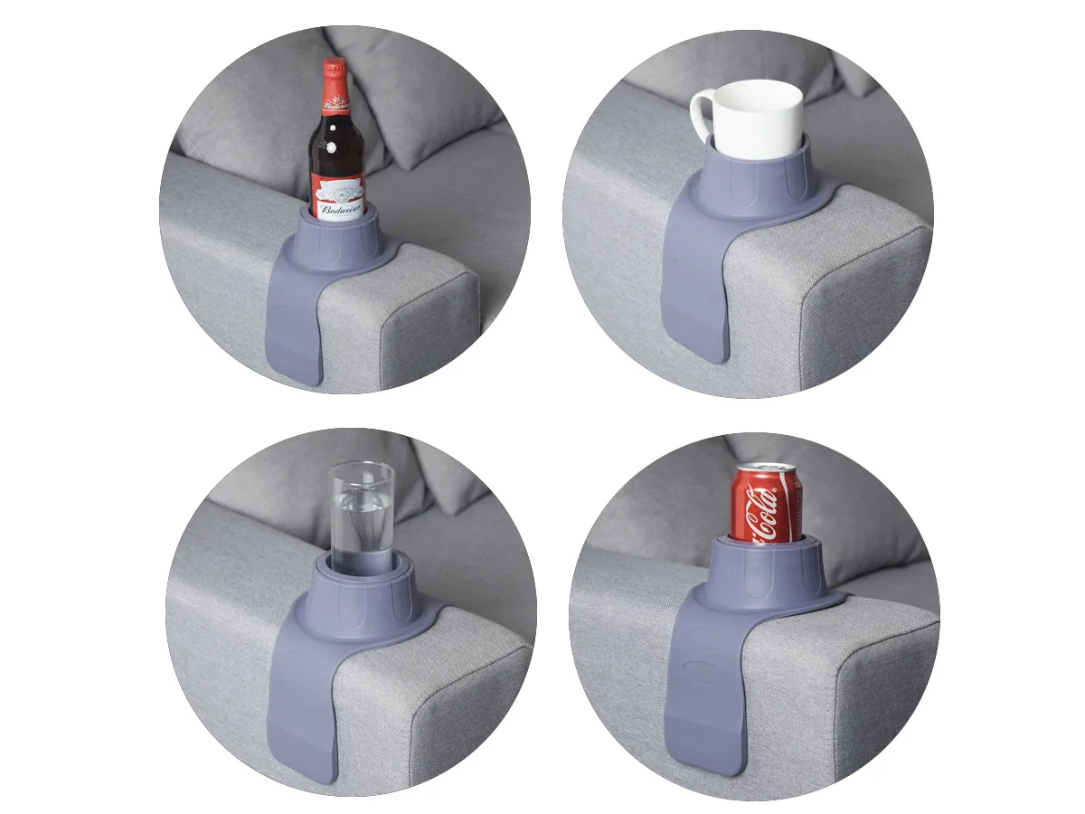 Sofa Silicone Cup Seat Lazy Armrest Cup Holder Cup Holder Drink Tea Set Coffee Support Rack Cup Cover