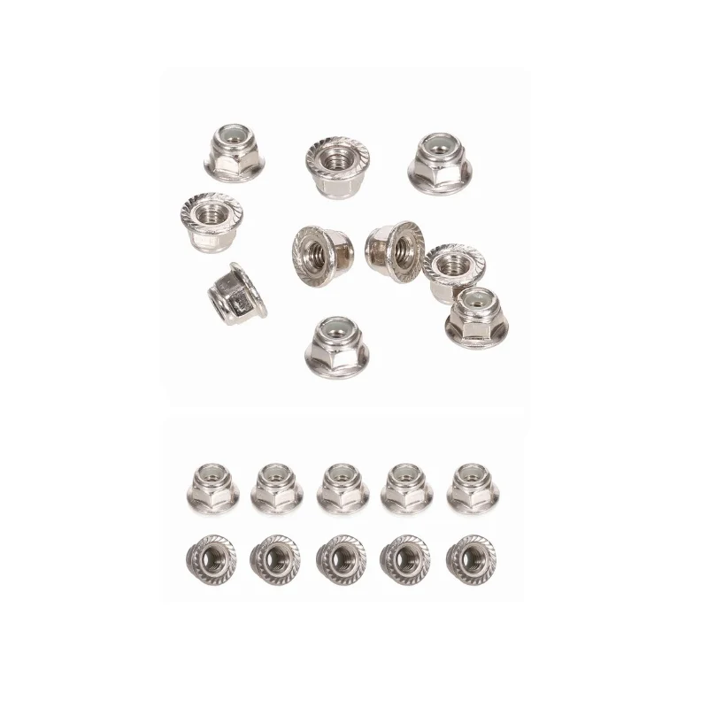 30pcs M4 Wheel Lock Nuts 4mm For Traxxas 2.0 #8347 TRX4 TRX6 Axial SCX10 90046 1/10 RC Car