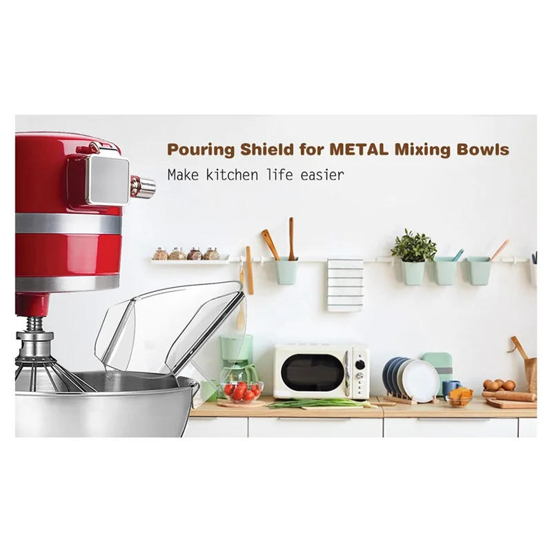 B47B-آلة الطبخ يربك المطبخ استبدال الملحقات مسحوق الزيت سبلاش العالمي صب الدرع