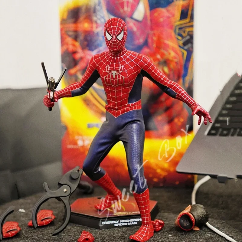マーベルフレンドリーなスパイダーマンリザーブドール、デラックスエディション、絶妙な技量、特別版、1:6スケール、ホットおもちゃ