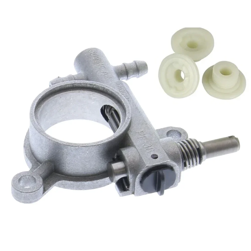 Bomba de óleo de ajuste perfeito e engrenagem sem-fim para motosserra sem fio RY40503 40V Instalação sem esforço Desempenho ideal