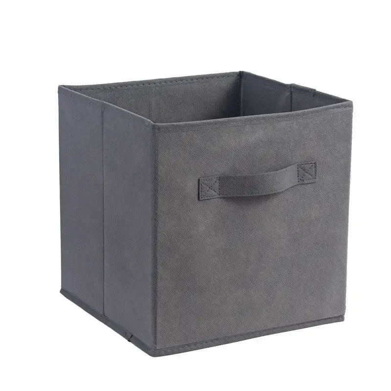 Non Woven Storage Box with Handles Foldable Fabric Storage Cube Colorful Organizer for Clothes Toys Books Shelves Closet Nursery - Image 12