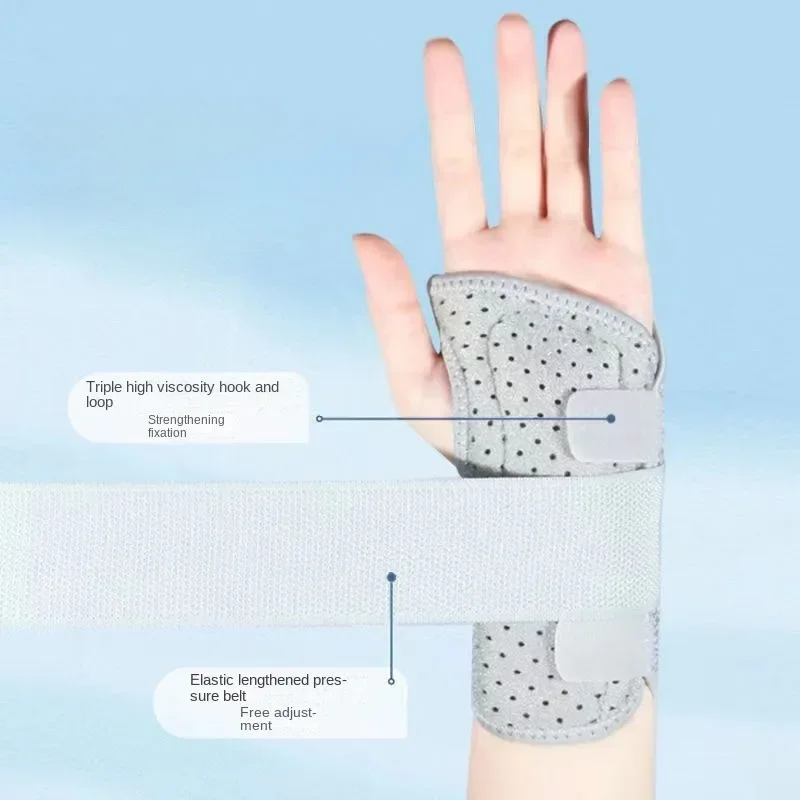 Dukungan pergelangan tangan bernapas profesional belat pergelangan tangan pelindung gelang Arthritis Carpal terowongan tangan keseleo Tendinitis gelang