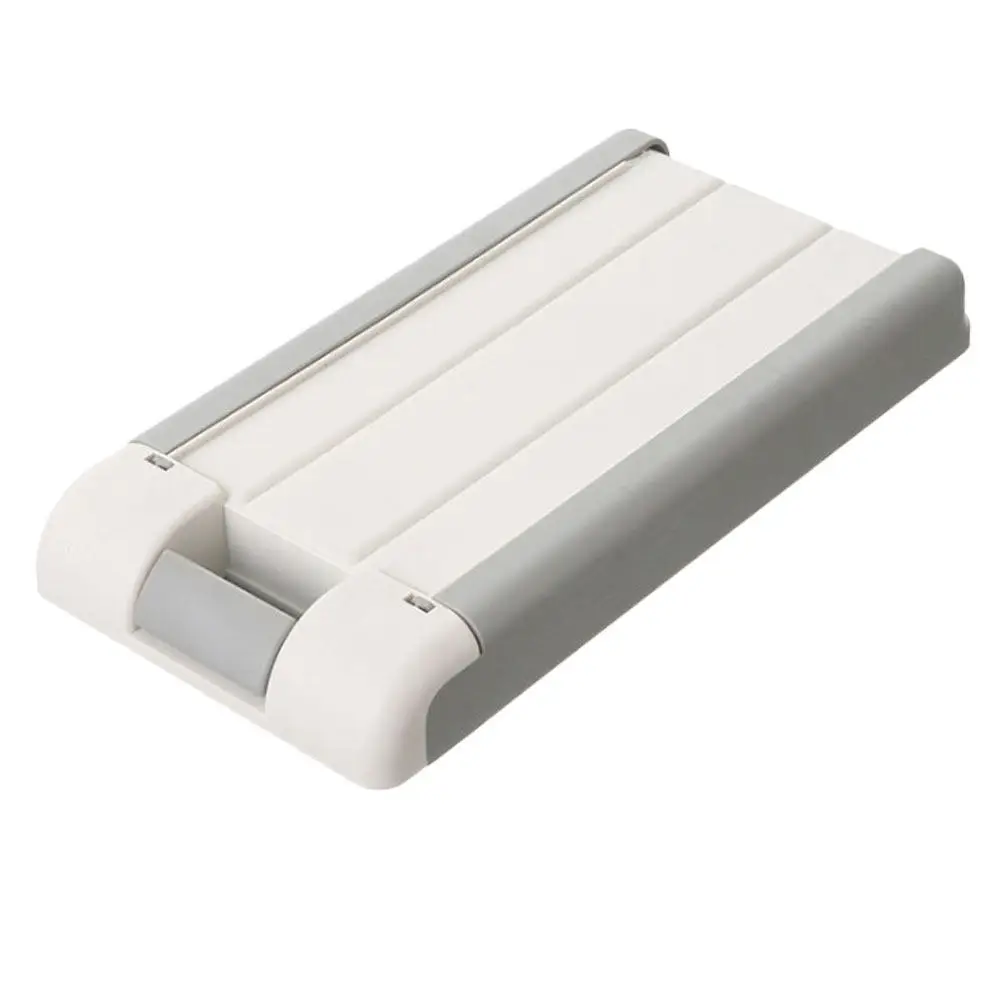 

1Pcs Hidden Drawer Storage Box ABS Nail-Free Design Under Table Desk Organizer Pen Key Holder Office Table Bottom Storage Box