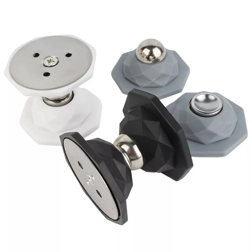 

Магнитные дверные упоры серого цвета для защиты стен, замок для каравана, магнитный дверной стопор, компактный и прочный