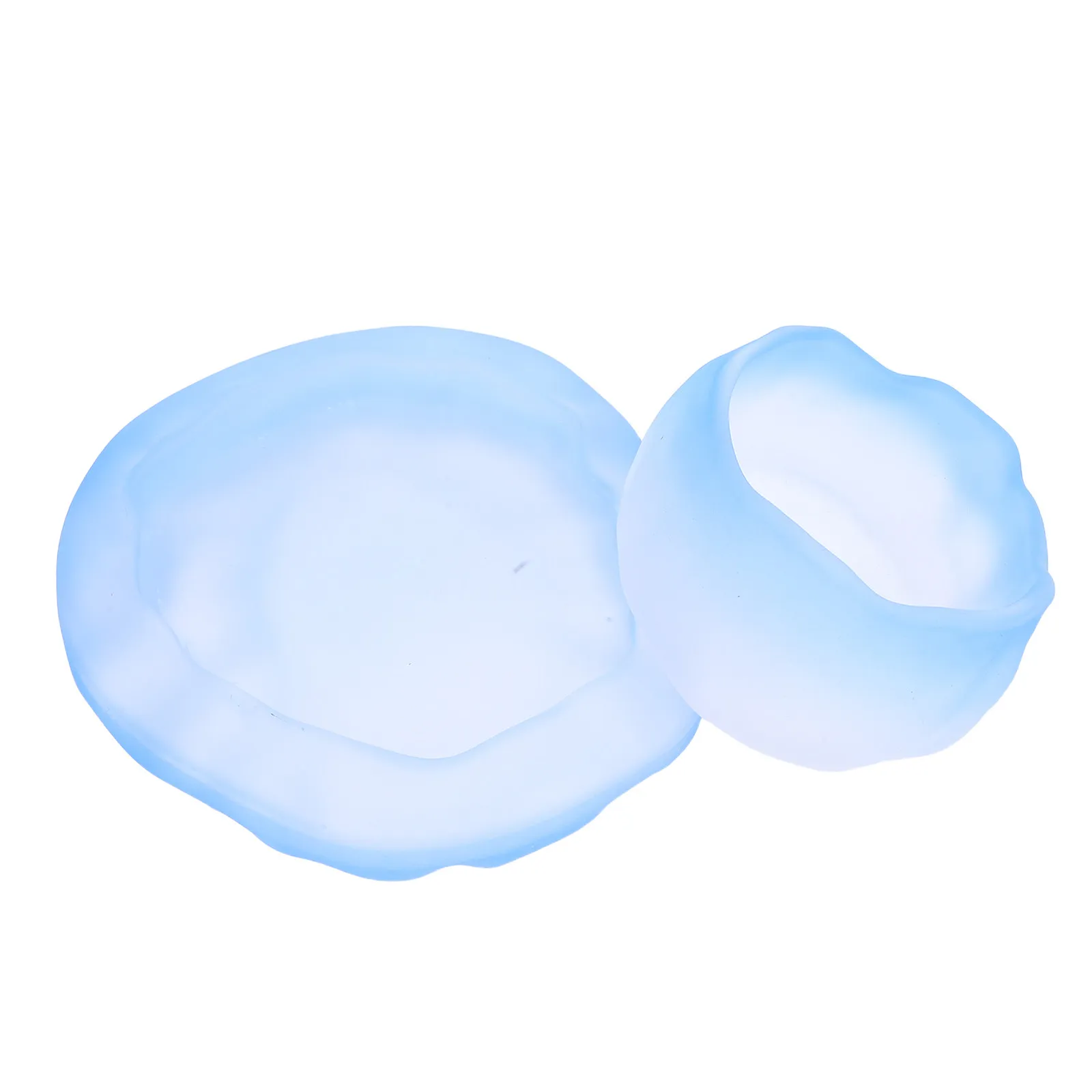 Premium Glass Facial Mask Mixing Bowl for DIY Skincare Essential Oil Blending Spa Beauty Tool Clear High-Transparency Mixing