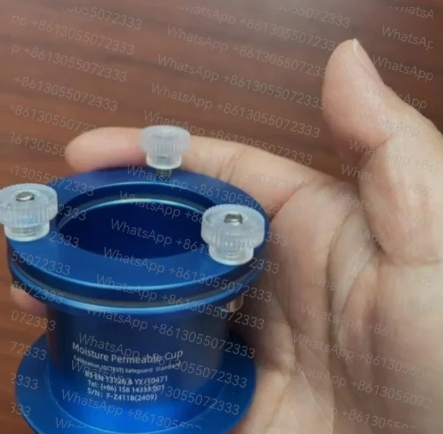 Breathable film dressing, breathable cup, water vapor permeability tester