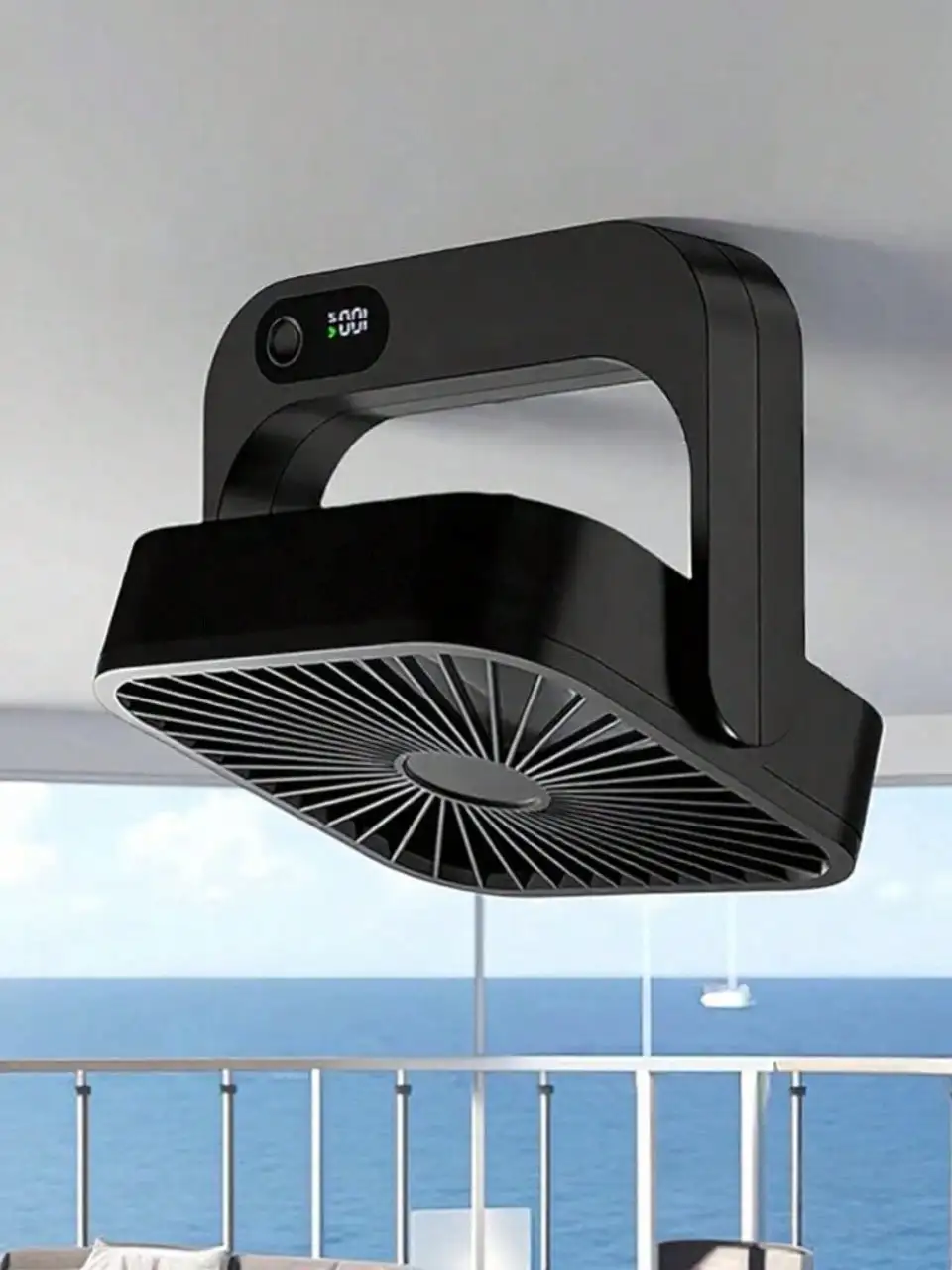 

Ultra-Strong Magnetic Fan, Personal 5000mAh Battery Operated Fan For Metal Surfaces, Versatile Desktop Air Cooler
