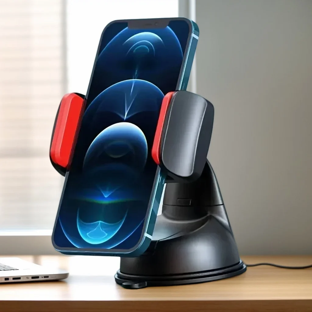 

Универсальный автомобильный кронштейн для телефона на приборной панели — силиконовая присоска и многофункциональное растягивающееся крепление (берите)