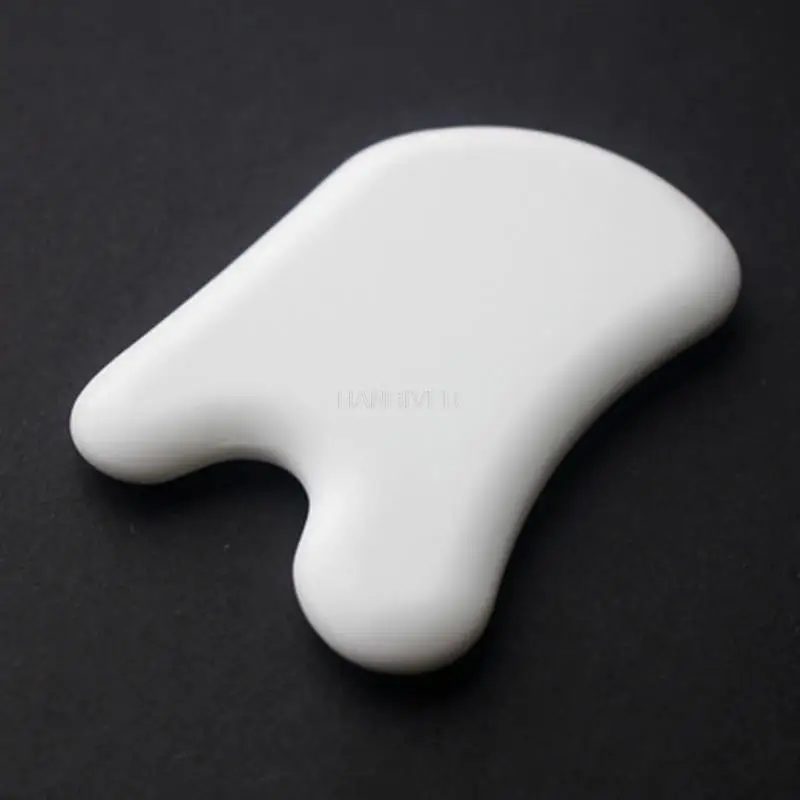 

1 шт., керамическая доска для красоты лица и глаз, гуа Ша, керамическая массажная доска, массажный камень