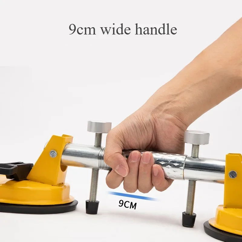 Aluminum Suction Cups,Tile Suction Cup for Seam Joining & Leveling,Professional Countertop Installation Tool