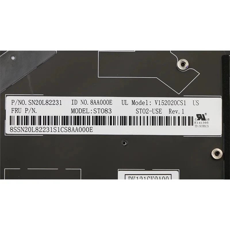 D+New for Lenovo ThinkPad Yoga 370 laptop keyboard with internal English black backlight