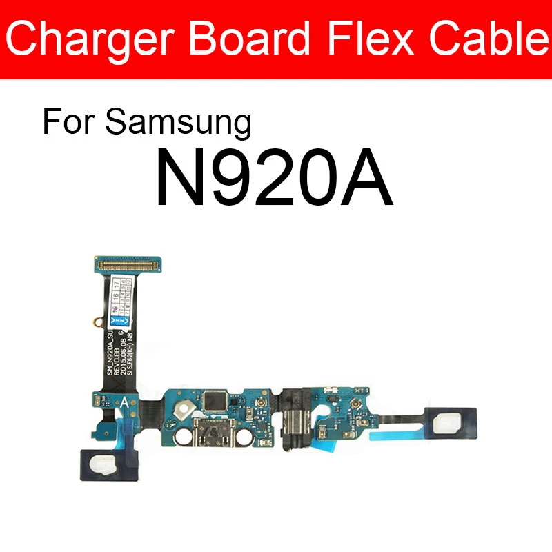 USB Charging Jack Board For Samsung Galaxy Note 5 N920C N920F N920G N920i N920K N920L N920P N920S N920T N920V N9200 N920A Parts