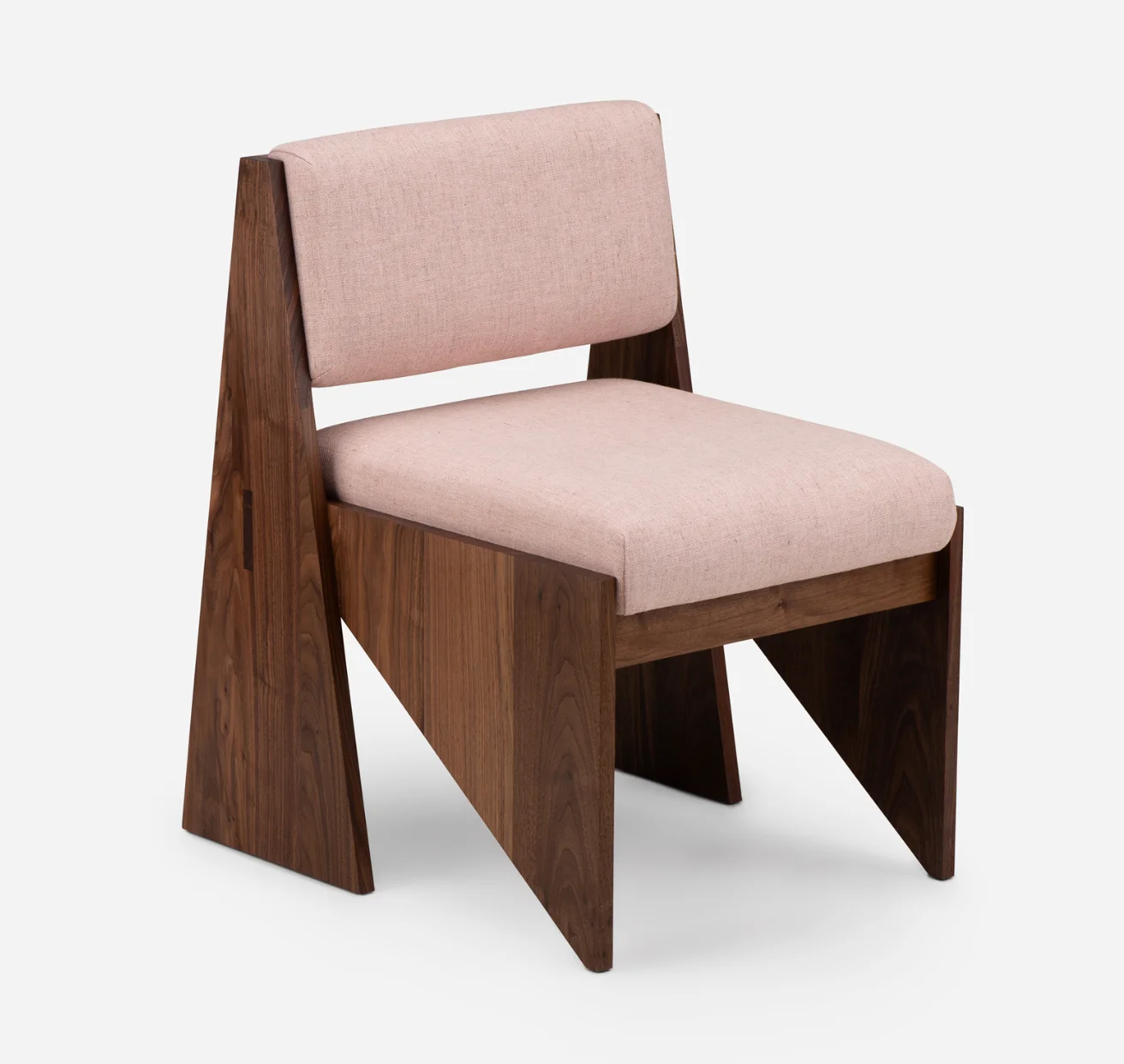 High Quality New Design Wood Base Elite Fabric Upholstery Cushion Modern Nordic Style Restaurant Dinning Chair