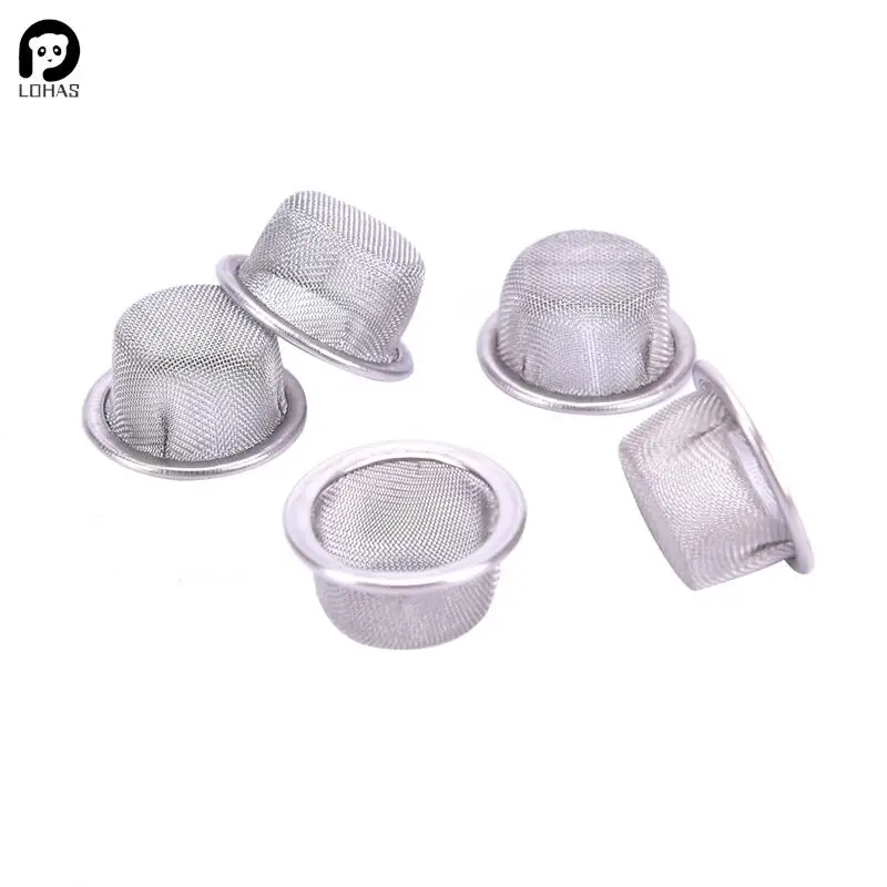 5/10/20Pcs Tobacco Smoking Pipe Metal Filter Stainless steel Mesh Pipe Filter Wholesale