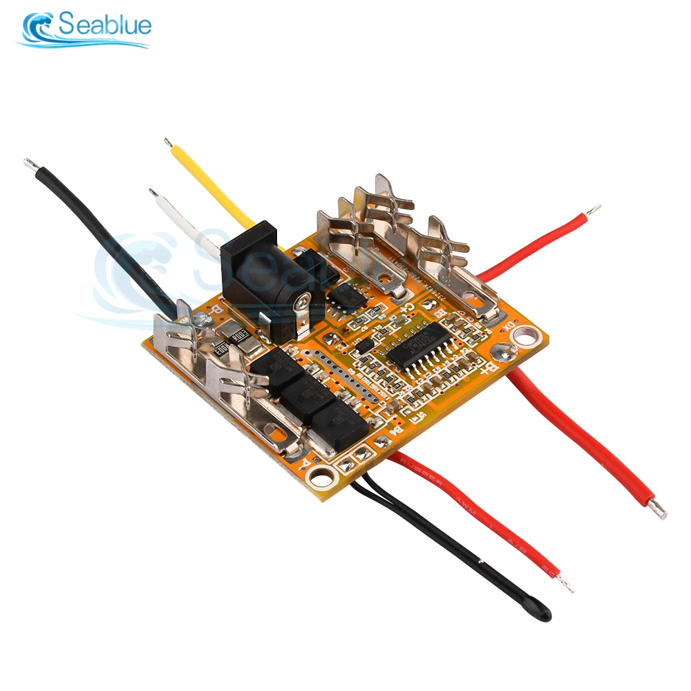 Li-ion Battery Charging Protection Module 5s 19v 21v 18650 Alta Voltagem Alta Temperatura Overshoot Auto Recovery Charge Board