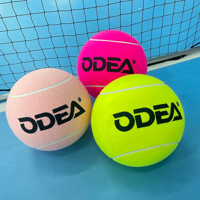 

ODEA Big Ball Event Commemorative Star Signed Ball Collection Inflatable Ball Large Big Tennis Signed Ball