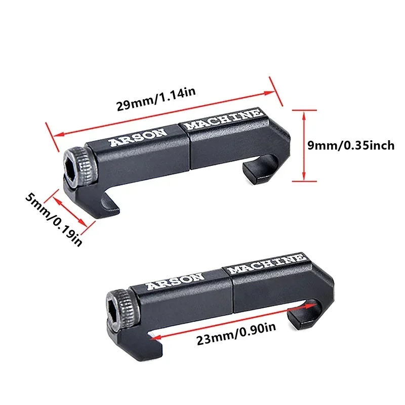 Tactische 3PCS Arson Machine Kabelmanagement MLOK WireGuide Systeem Voor M300 M600 PEQ Wapen Zaklamp Schakelaar Kabel Clip