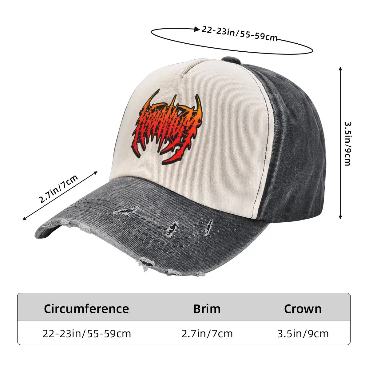 Kraanium Baseball Cap Ball Cap Mountaineering Hat Beach Sports Cap Male Women's