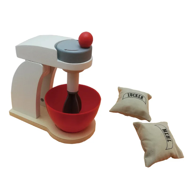 Play House ของเล่นไม้ผสมอาหารเช้าผสมน้ําชายามบ่ายการศึกษาจําลองของเล่นเด็ก Chef ของเล่น P604