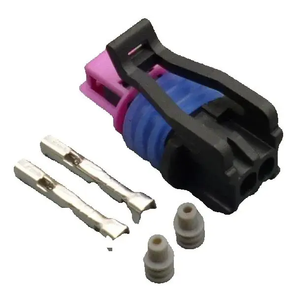 

Worldgolden 5/30/100 комплектов 2P 2WAY женский датчик кислорода автомобильный разъем авто розетка