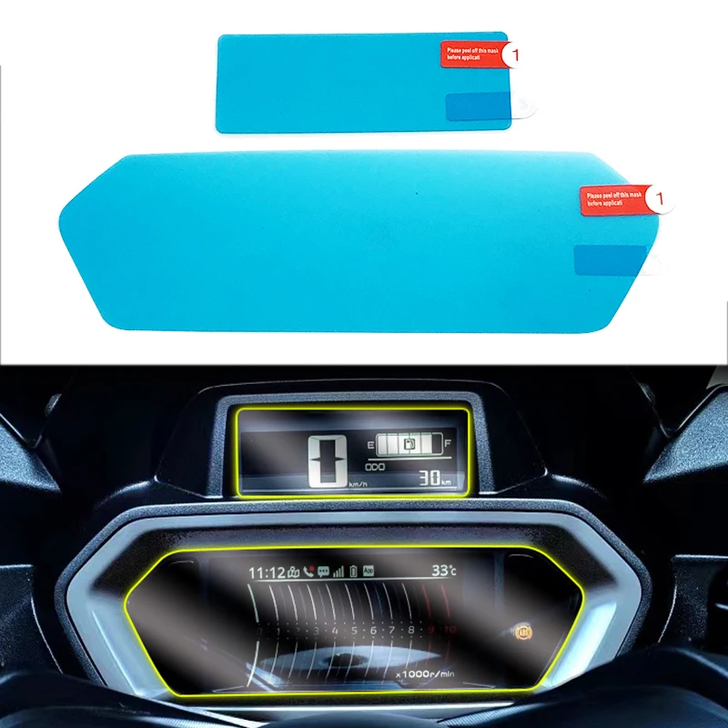 

Аксессуары для мотоциклов Защитная пленка для приборной панели экрана с защитой от царапин подходит для YAMAHA XMAX300 XMAX 300 2023