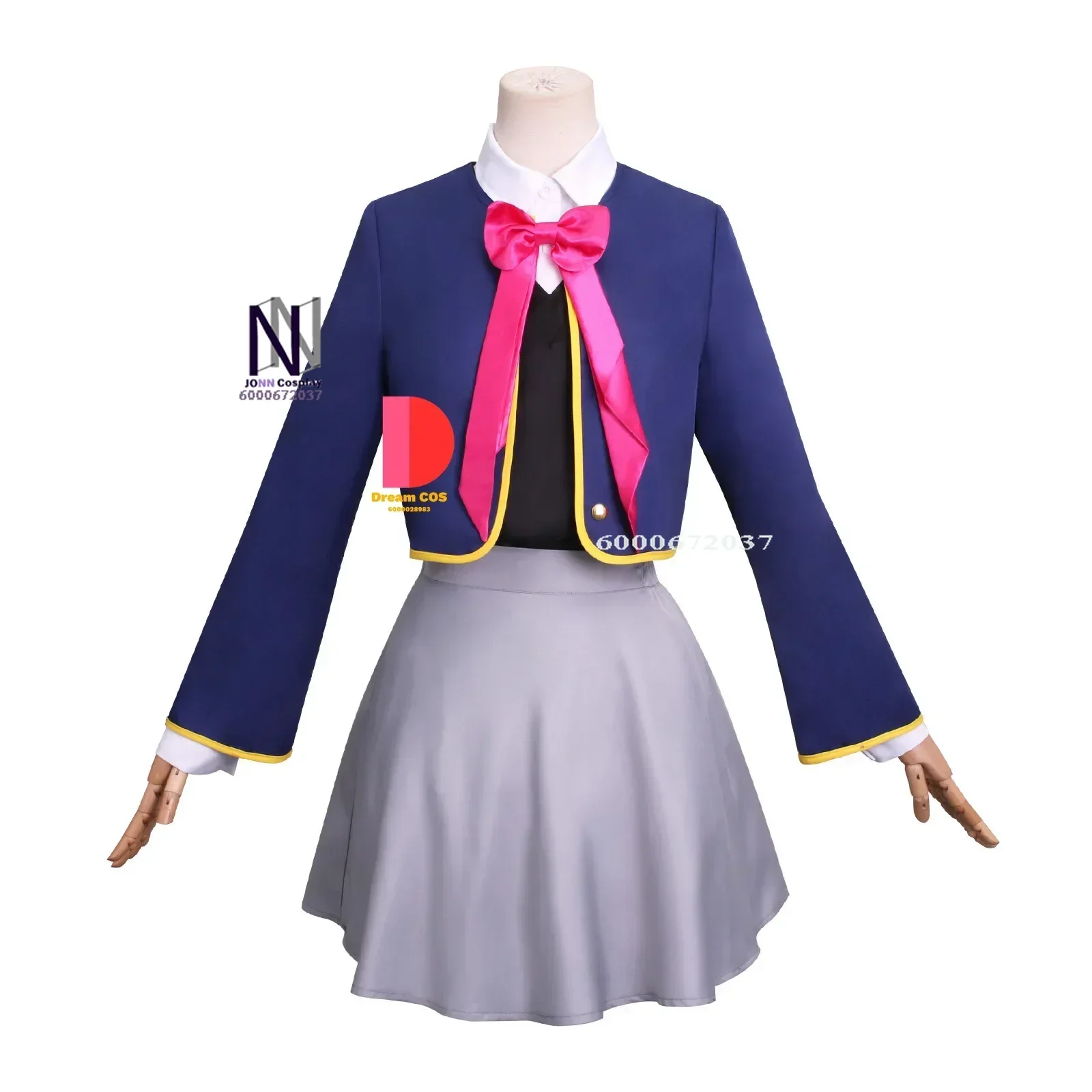 Anime Arima Kana Cosplay Costume School Uniform Set with Hat Skirt Socks Halloween Party Outfit for Girls New Arrival Hot Sale