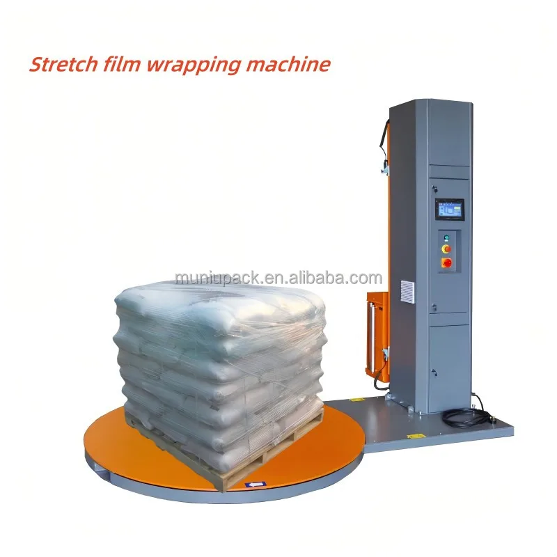 Automatic L-Shaped Column Film Wrapping Machine Pallets Stretch Film Pallet Shrink Wrap