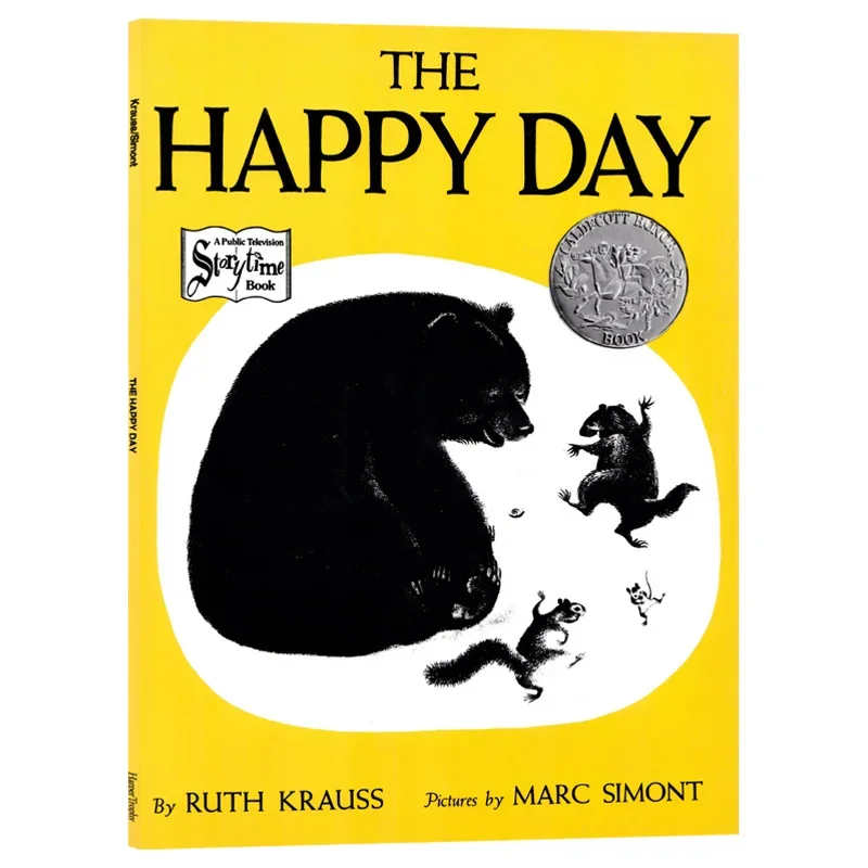 The Happy Day Ruth Krauss, Children's books aged 4 5 6 7 8 English book, Picture Books Stories 9780064431910