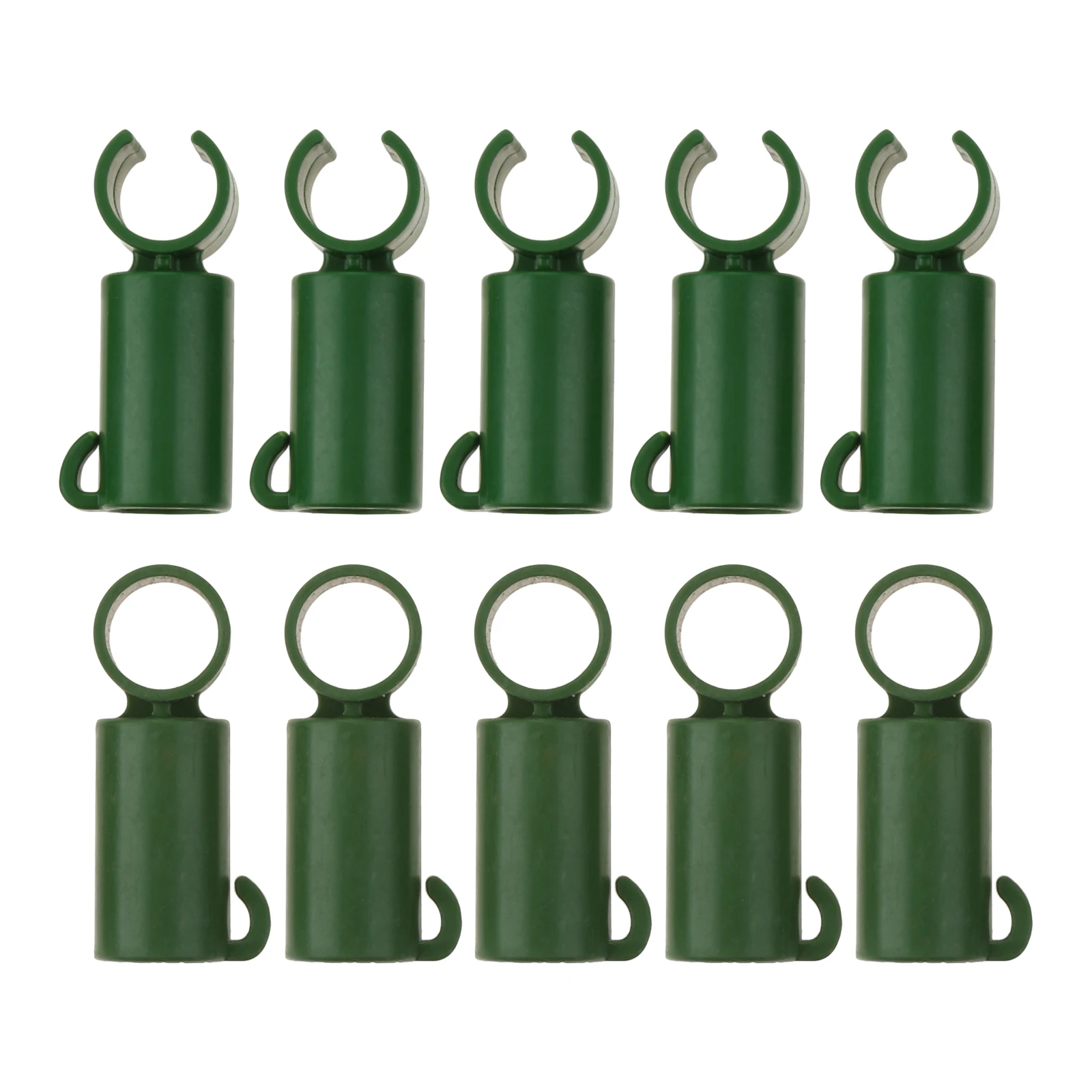 10Pcs Plastic Agricultural Greenhouse Plant Growing Support Shelf Bracket Connector for 16mm Pipe Garden Top Pillars Fixed Joint