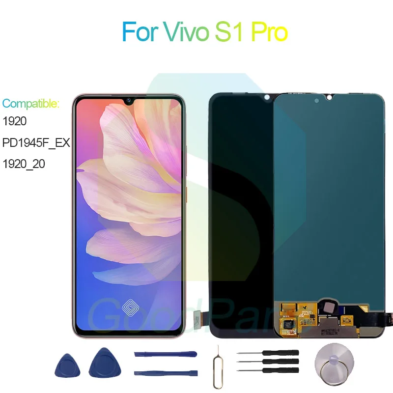 For VIVO S1 Pro LCD Display Screen 6.38