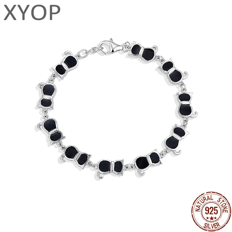 

XYOP Black Turquoise White Shell Cat Bracelet Burning Christmas, Warm For Love, Warm Winter Praise