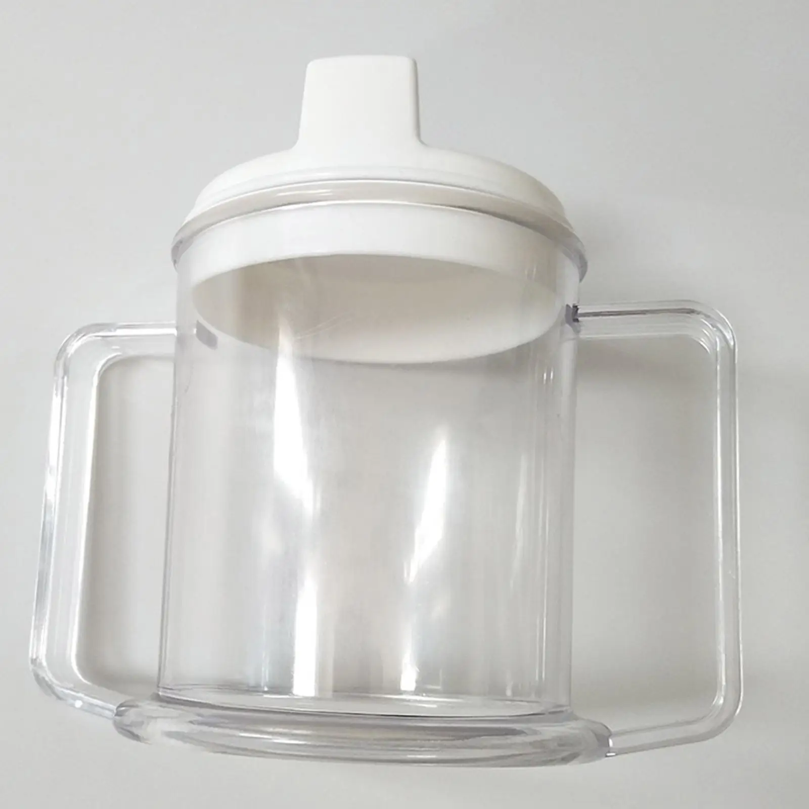 

Two-Treated Cup Sippy Cup Mug Water Bottle for Easy Chaos-Free