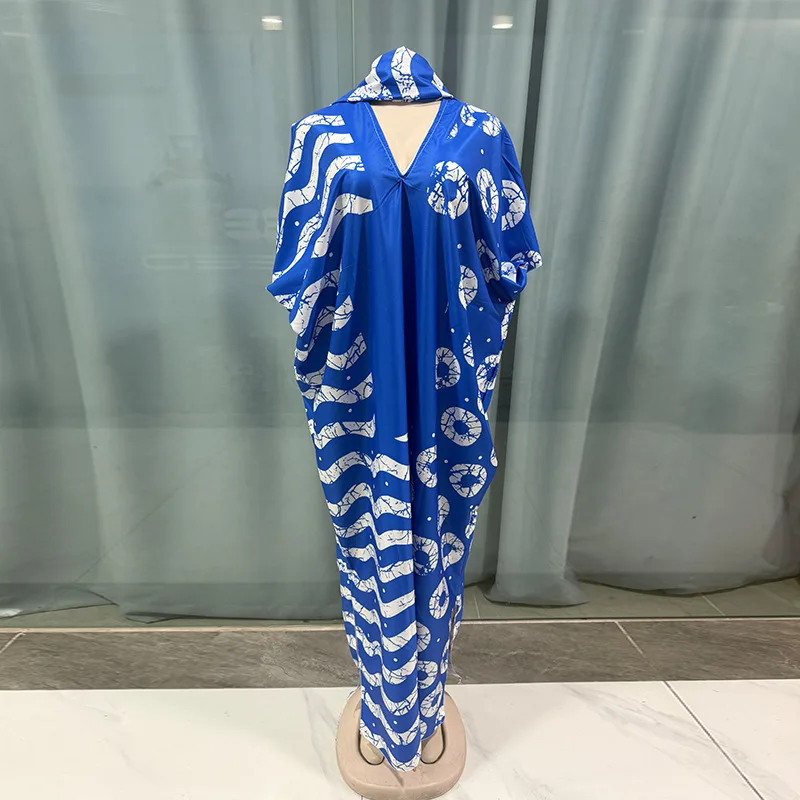 

African Dresses for Women Traditional Africa Clothing Dashiki Print Gown Abayas Robe Muslim Kaftan Maxi Long Dress Outfits 2026