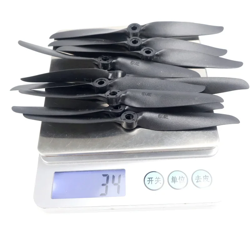 10/100 Stück 6 x 4 6040 Glasfaser-Nylon-Propeller für RC-Flugzeug-Quadcopter, bürstenloser Hochgeschwindigkeitsmotor, 2450 APC-Requisiten – Detail 8