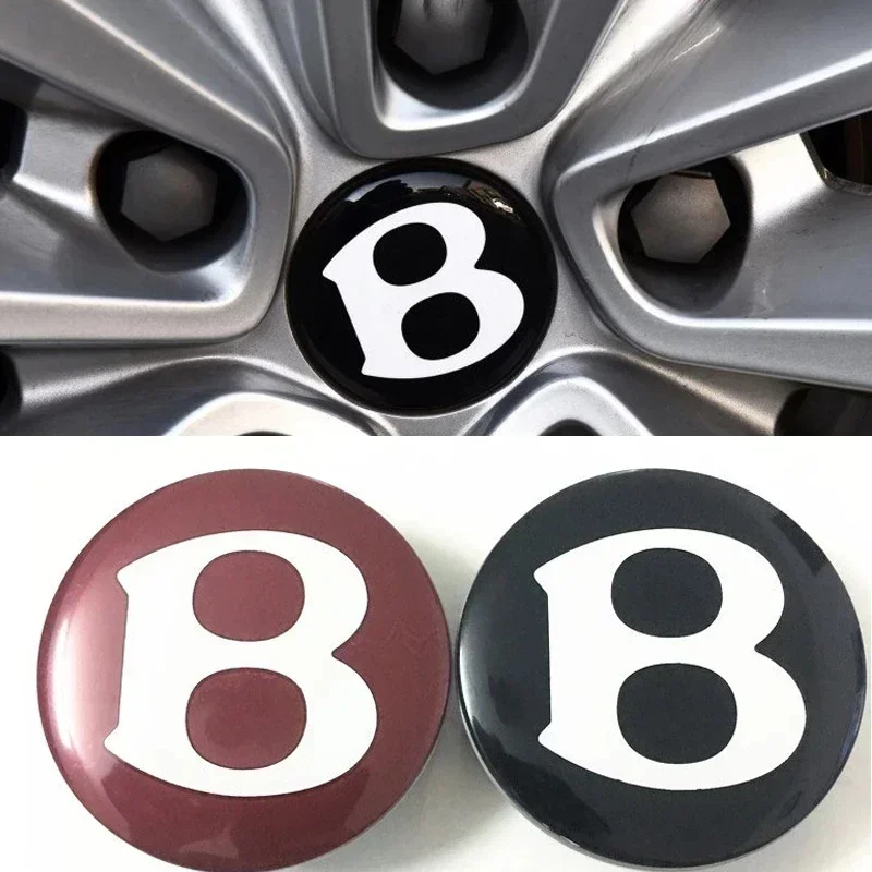 4PCS high quality 68mm Car Wheel Center Caps High Legs For Bentley Flying spur 2009-2017 Car Accessories Auto Rim Cover Hubcaps