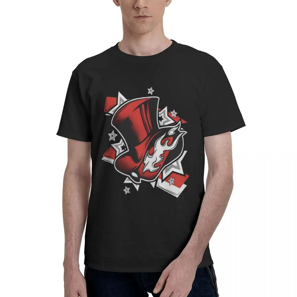 

Persona 5 Royal The Phantom Thieves Log T Shirts golden royal skull fox panther persona 5 Novelty 100 Cotton Tshirt Crewneck