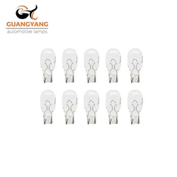 10 Pcs W16W T15 12V 16W bianco caldo luce laterale per Auto luce interna luce di ingombro luci per strumenti lampadine alogene automatiche