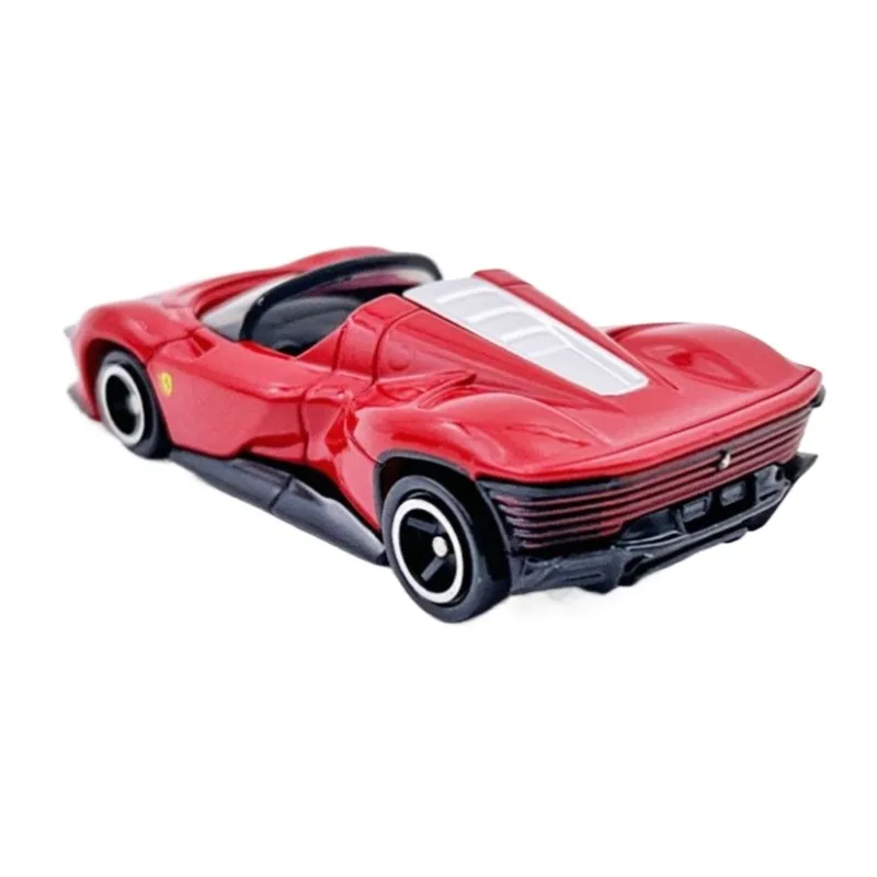 تاكارا تومي توميكا صندوق أحمر أبيض 46 فيراري دايتونا SP3 سبيكة سيارة لعبة مجسمة جمع رائعة الحلي القابلة للجمع #6