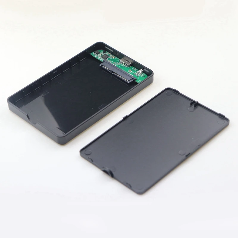 2X USB 3.0 HDD Enclosure 5Gbps 2.5Inch HDD Case SATA External Closure HDD Hard Disk Case Box For PC Hard Drive Case