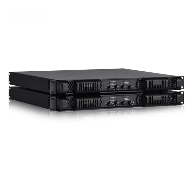 4pcs DN4060 New High Quality 4 Channel 1U Stage Main Power Amplifier 2000W Power Amp Class d Audio Amplifiers