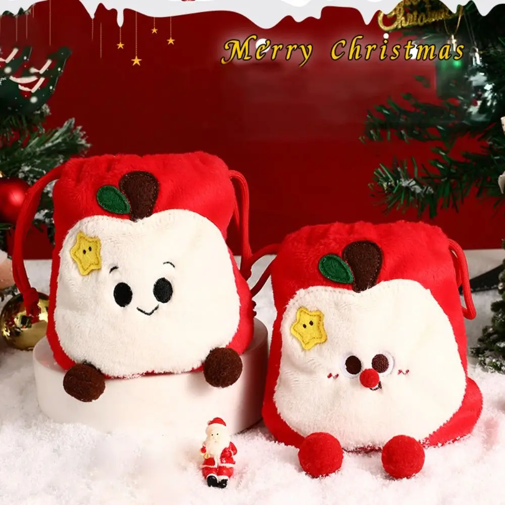 Cute Mini Christmas Handbag Kawaii High-capacity Gifts Bag Cartoon Holiday Candy Stocking Bag