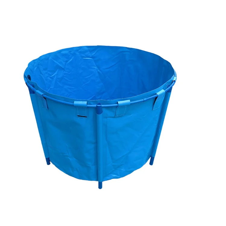 

Factory Wholesale Tarpaulin Pond Fish Tanks Outdoor Fish Farm Breeding Tank