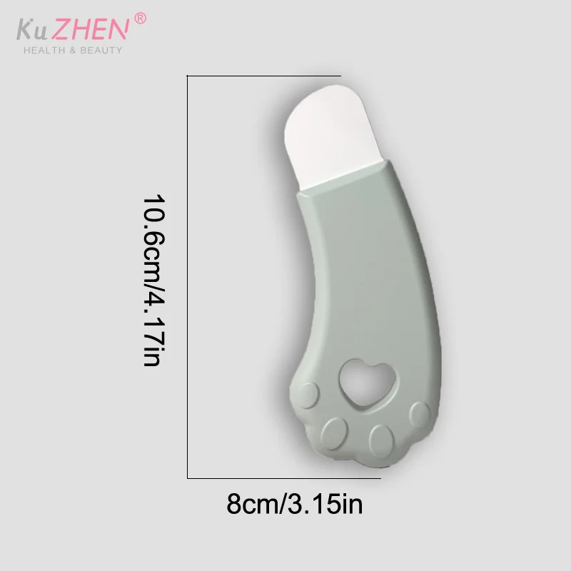 Spatule exfoliante pour le visage, outil de nettoyage en profondeur, dissolvant de points noirs, nettoyeur de pores, spatule pour la peau du corps, soins de la peau, 1/3 pièces