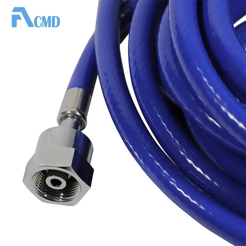 Set di tubi flessibili medici in materiale PVC per ospedale ACMD con connettore DISS