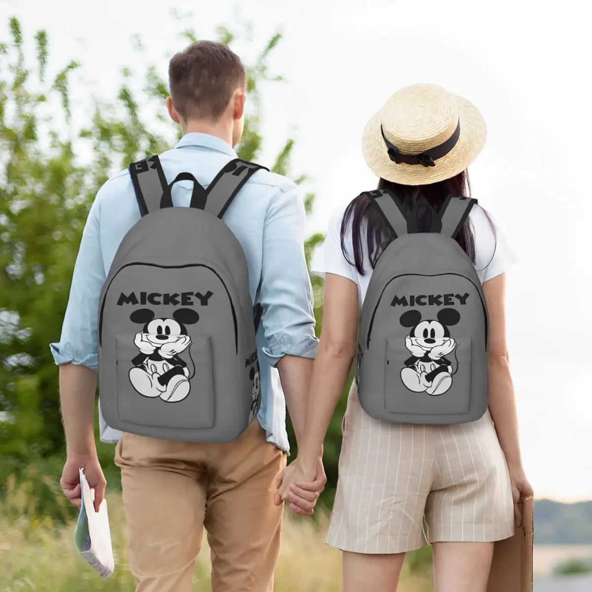 Disney-mochila de Mickey Mouse para niños, accesorios para preescolar, guardería, escuela, estudiante, mochila para niños, mochila para niños, mochila para exteriores