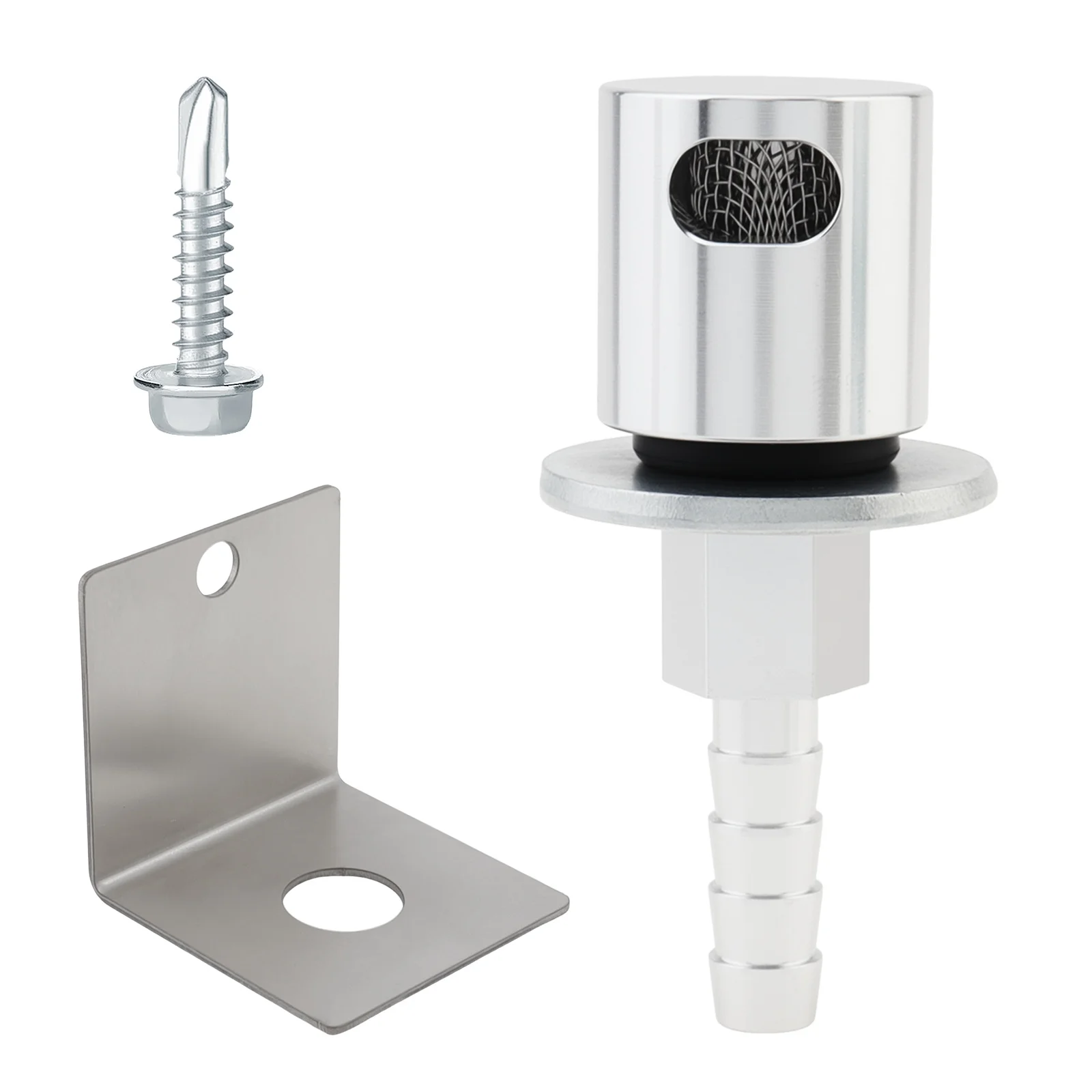 

5/16 inch Hook Size Remote Mount Fuel Tank Vent Valve for Automobile SUV ATV 19-174 Rollover Check Valve Fuel Cell Vent Bracket