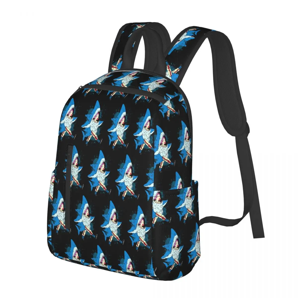 

Ebisu Shark Costume Dorohedoro Student Backpack School Bag Hiking Travel Daypack for Men Women Bookbag Shoulder Bags