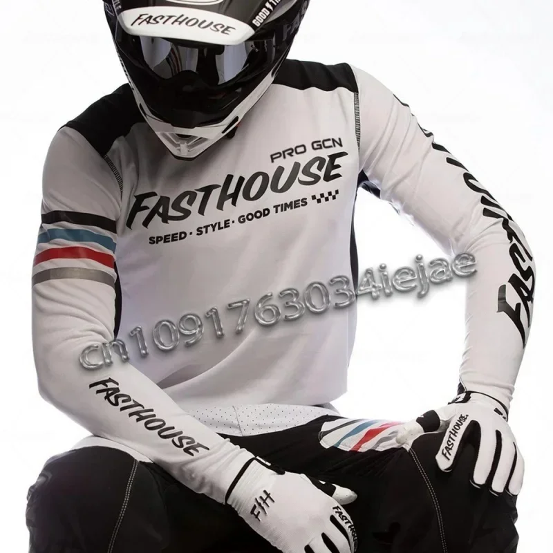 

Motorcycle Jersey Sleeves Riding Endurance Race Mtb Shirt Downhill T-Shirt Camiseta Motocross Mx Mountain Bike Clothing MTB